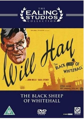 Black Sheep of Whitehall (1942) Basil Dearden, Will Hay, John Mills, Basil Sydney