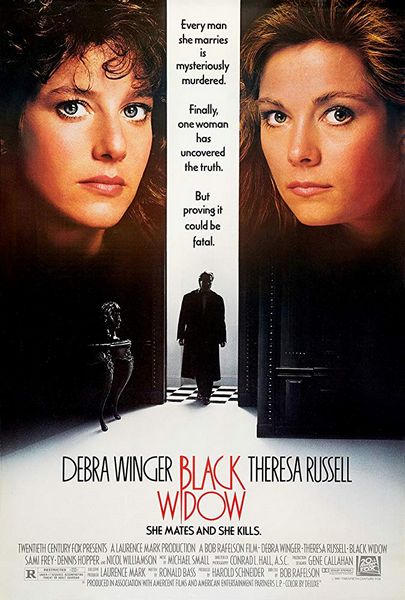 Black Widow (1987) Bob Rafelson, Debra Winger, Theresa Russell, Sami Frey