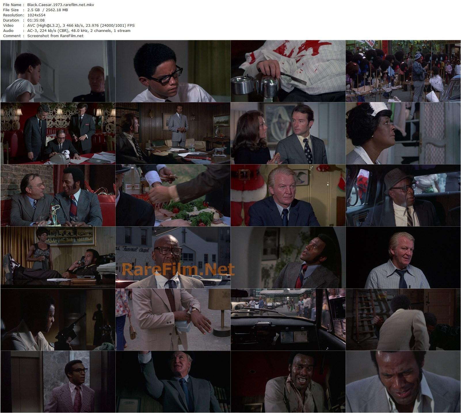 Black Caesar (1973) Larry Cohen, Fred Williamson, Gloria Hendry, Art Lund-poster