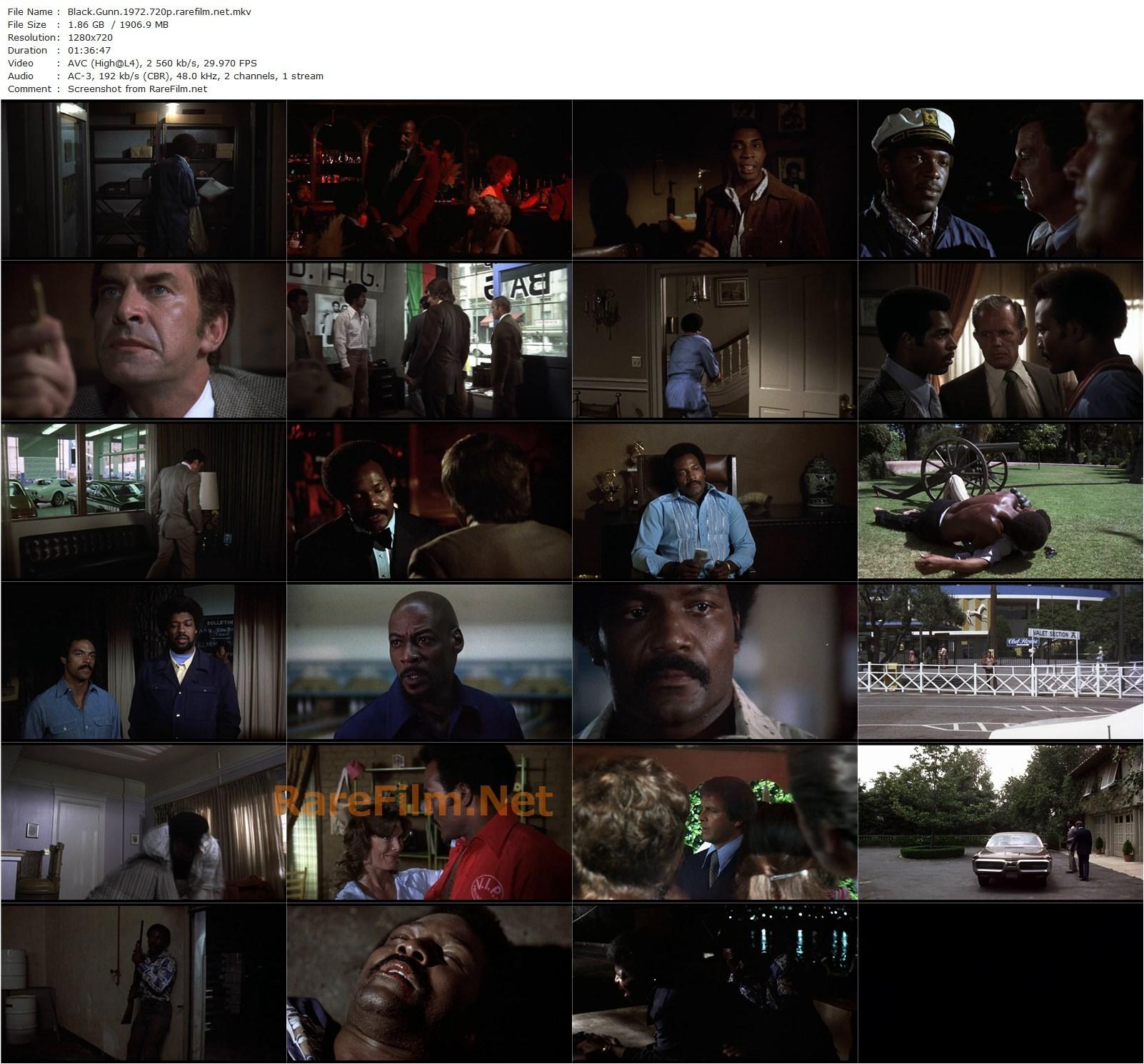 Black Gunn (1972) Robert Hartford-Davis, Jim Brown, Martin Landau, Brenda Sykes-poster