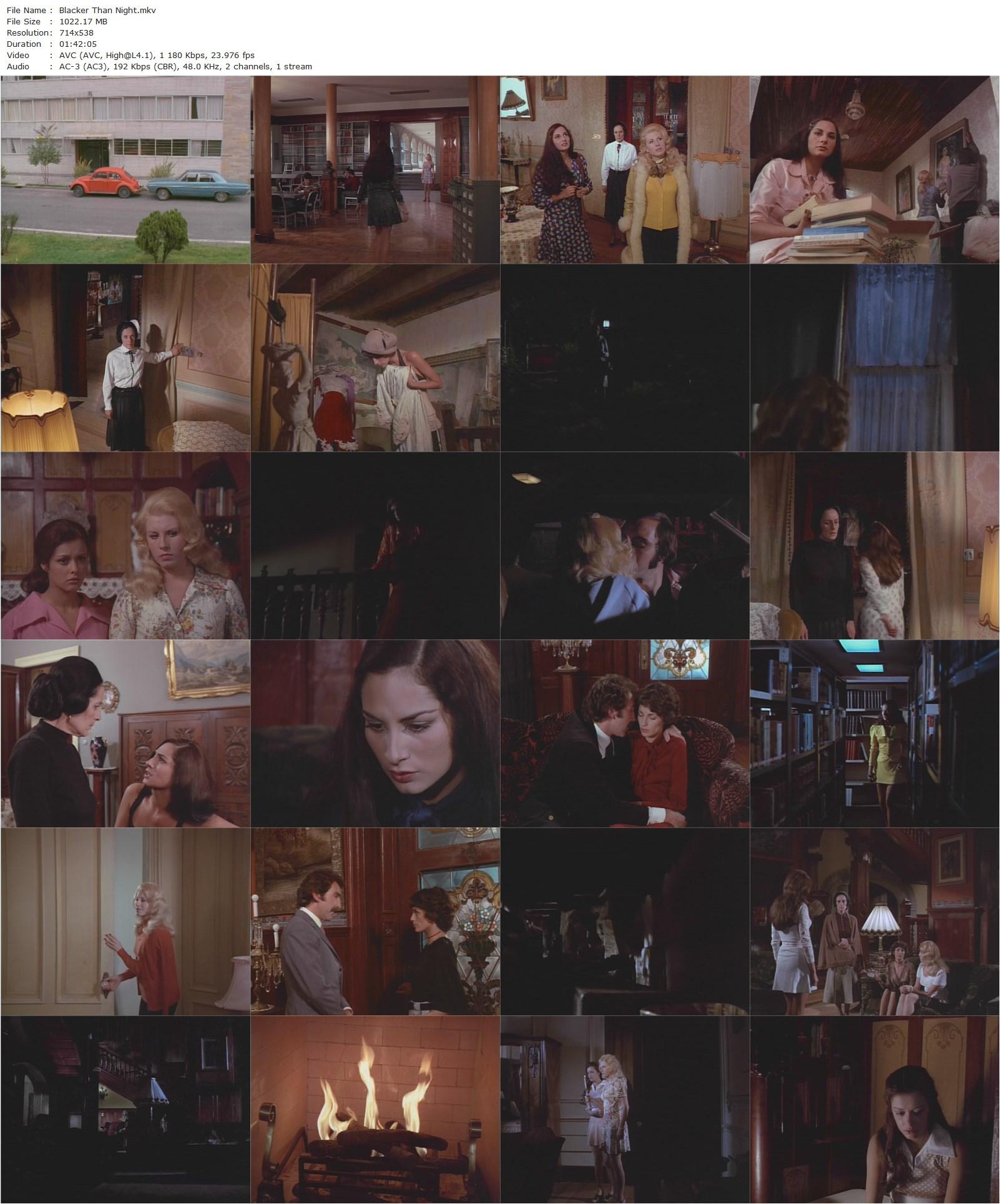 Blacker Than the Night (1975) Carlos Enrique Taboada, Claudia Islas, Susana Dosamantes, Lucía Méndez-poster