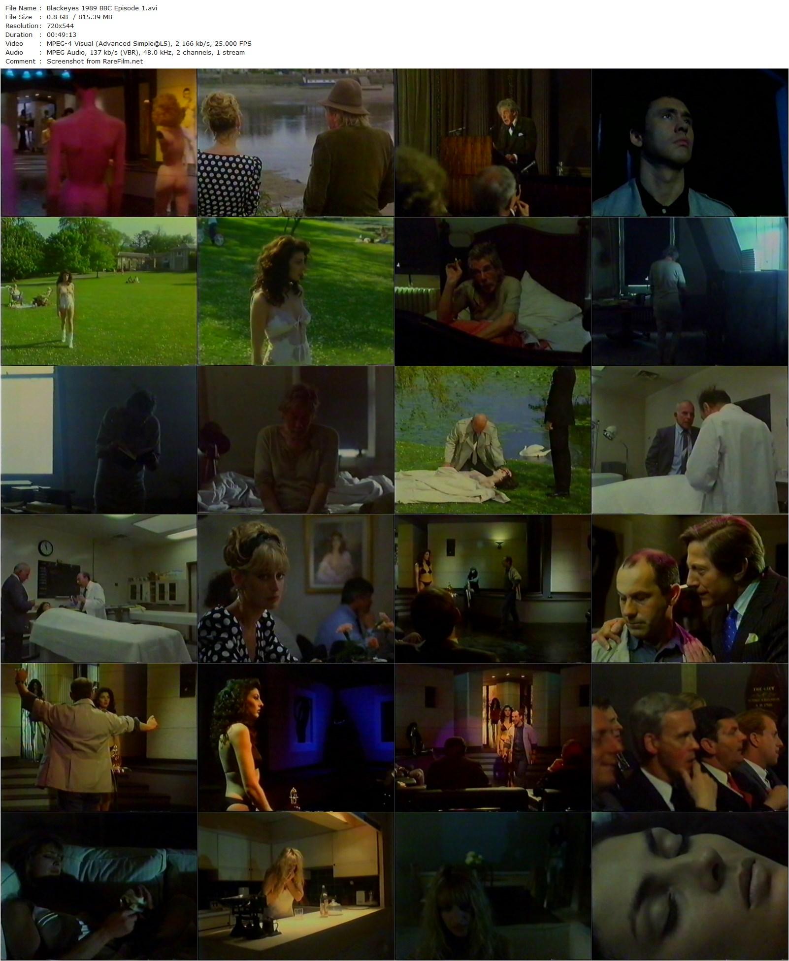 Blackeyes (1989) Dennis Potter, Michael Gough-poster