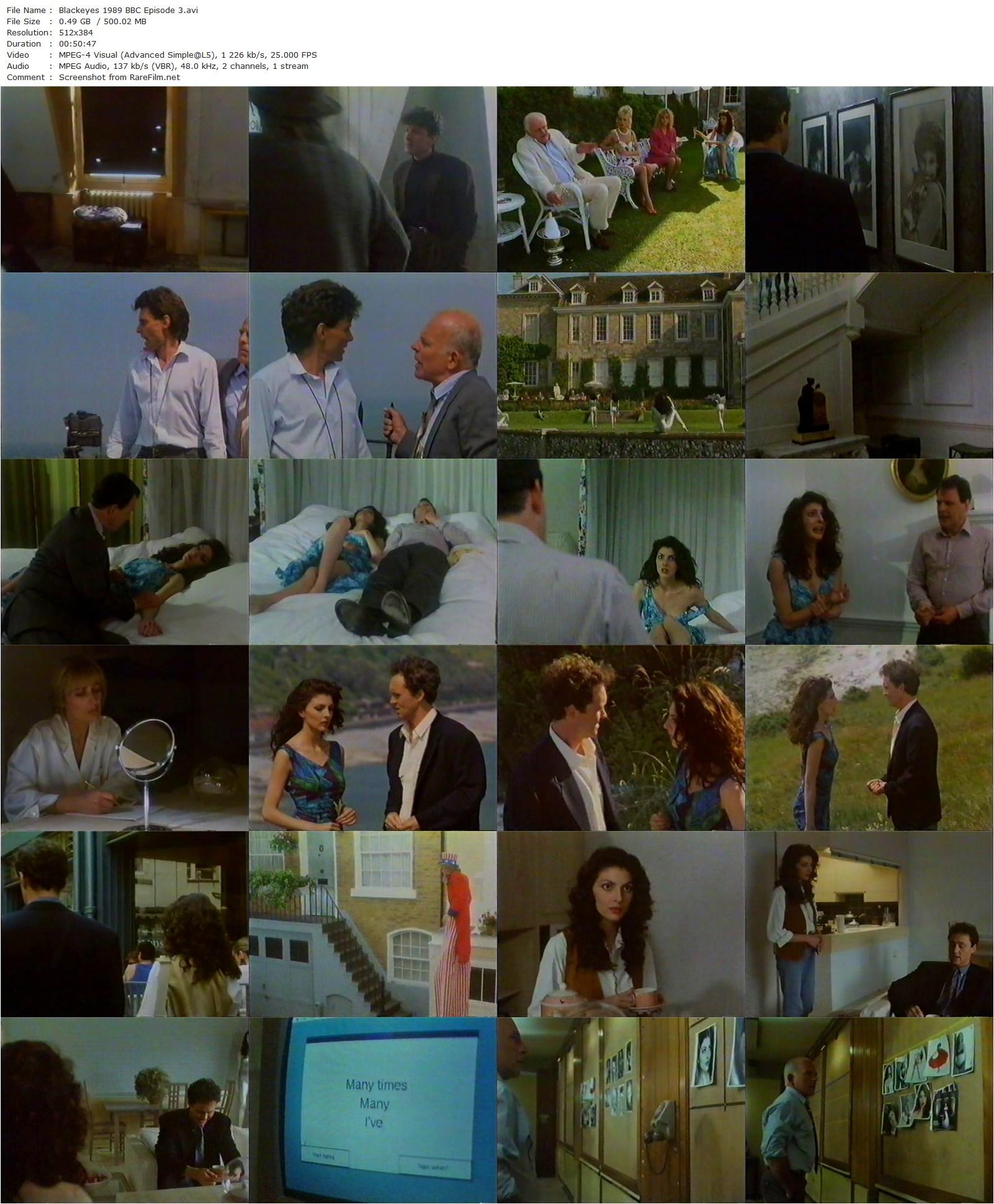 Blackeyes (1989) Dennis Potter, Michael Gough-poster