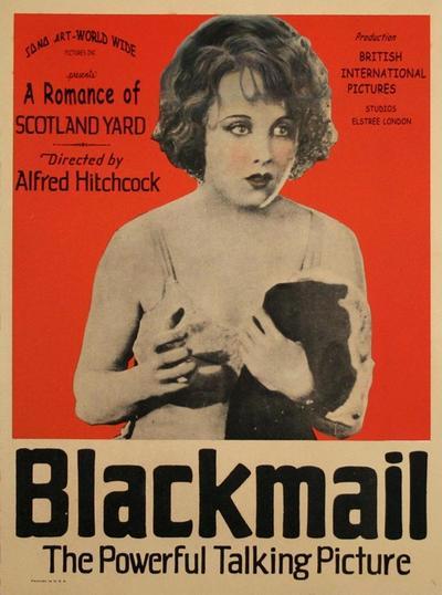 Alfred Hitchcock – Blackmail (talkie version) (1929)