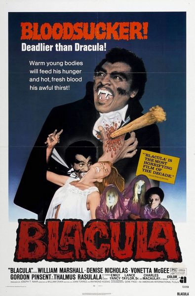 Blacula (1972) William Crain, William Marshall, Vonetta McGee, Denise Nicholas, Fantasy, Horror, Romance, Thriller