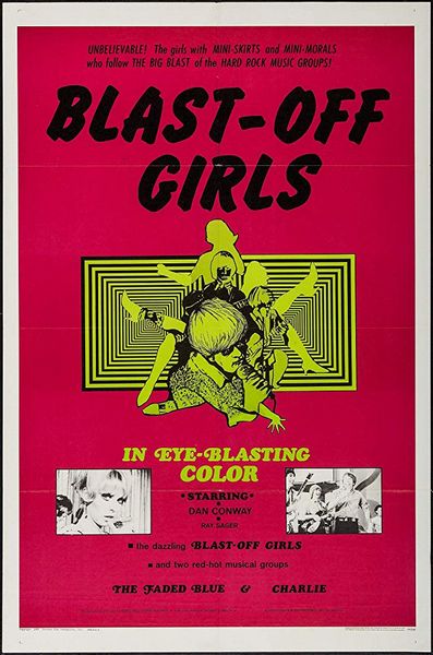 Blast-Off Girls (1967) Herschell Gordon Lewis, Dan Conway, Ray Sager, Tom Tyrell