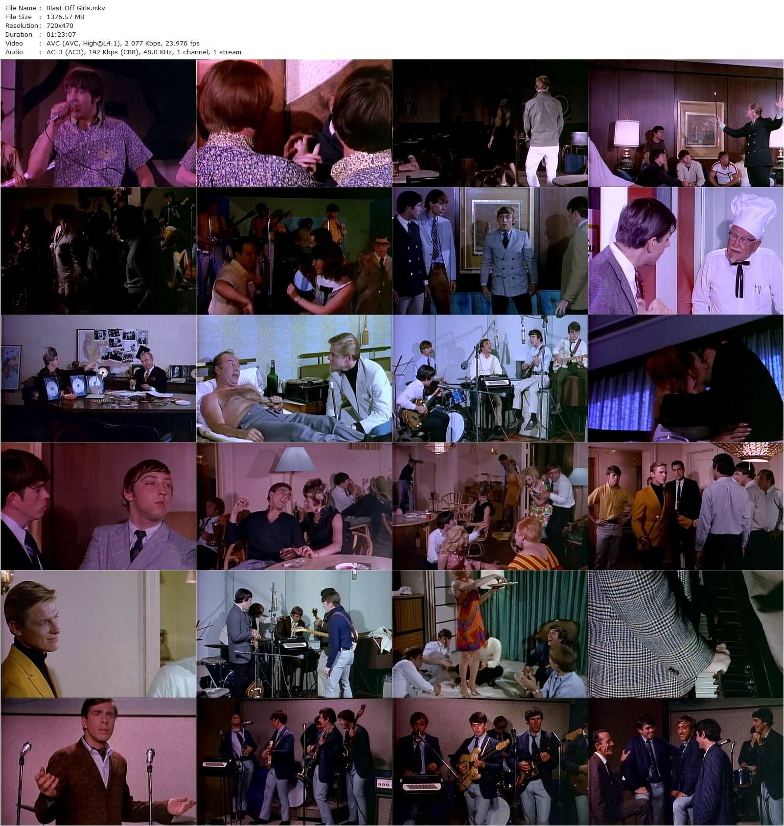 Blast-Off Girls (1967) Herschell Gordon Lewis, Dan Conway, Ray Sager, Tom Tyrell-poster