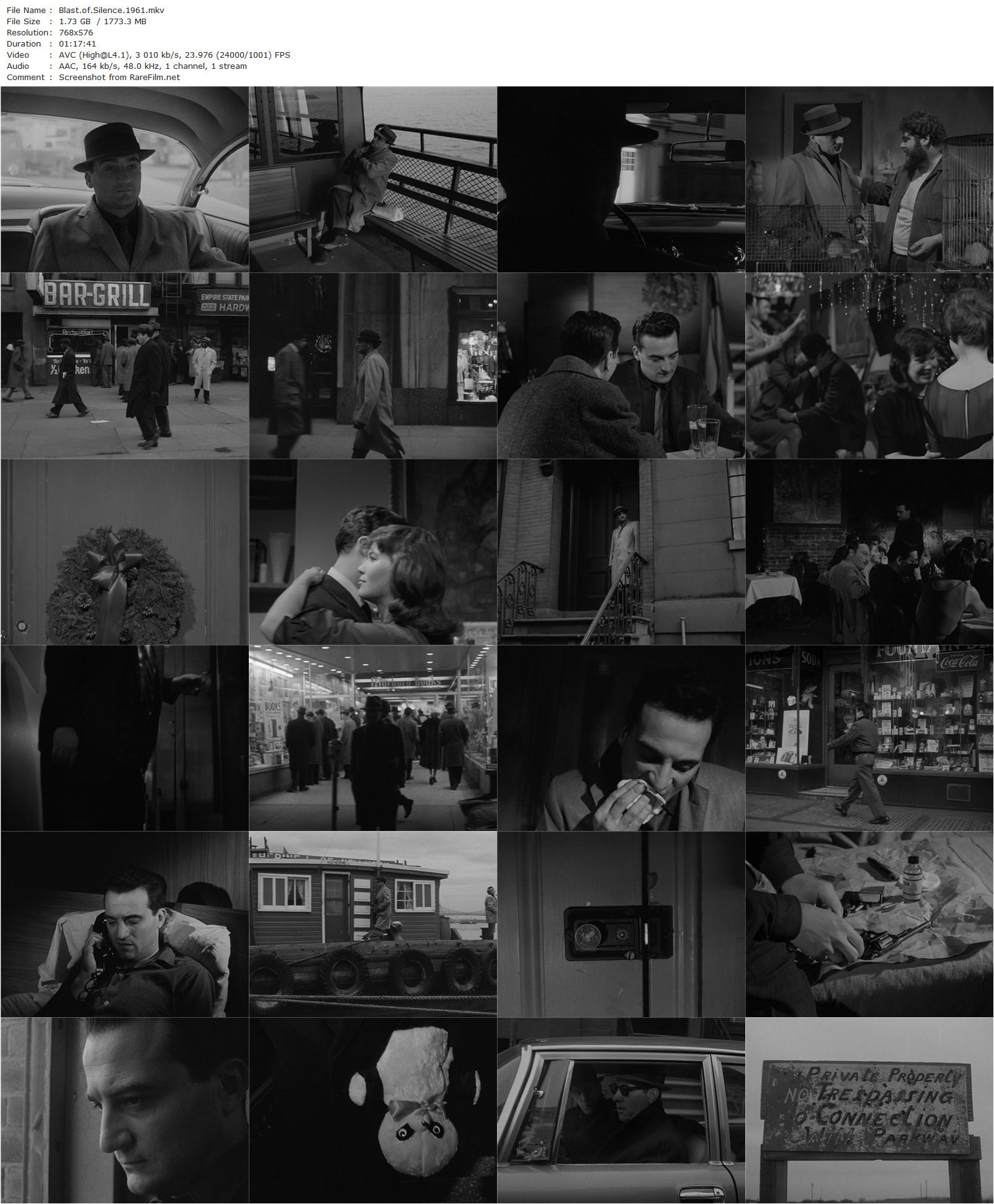 Blast of Silence (1961) Allen Baron, Molly McCarthy, Allen Baron, Larry Tucker-poster