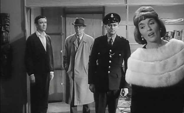 Blind Corner (1963) Lance Comfort, William Sylvester, Barbara Shelley, Elizabeth Shepherd-poster