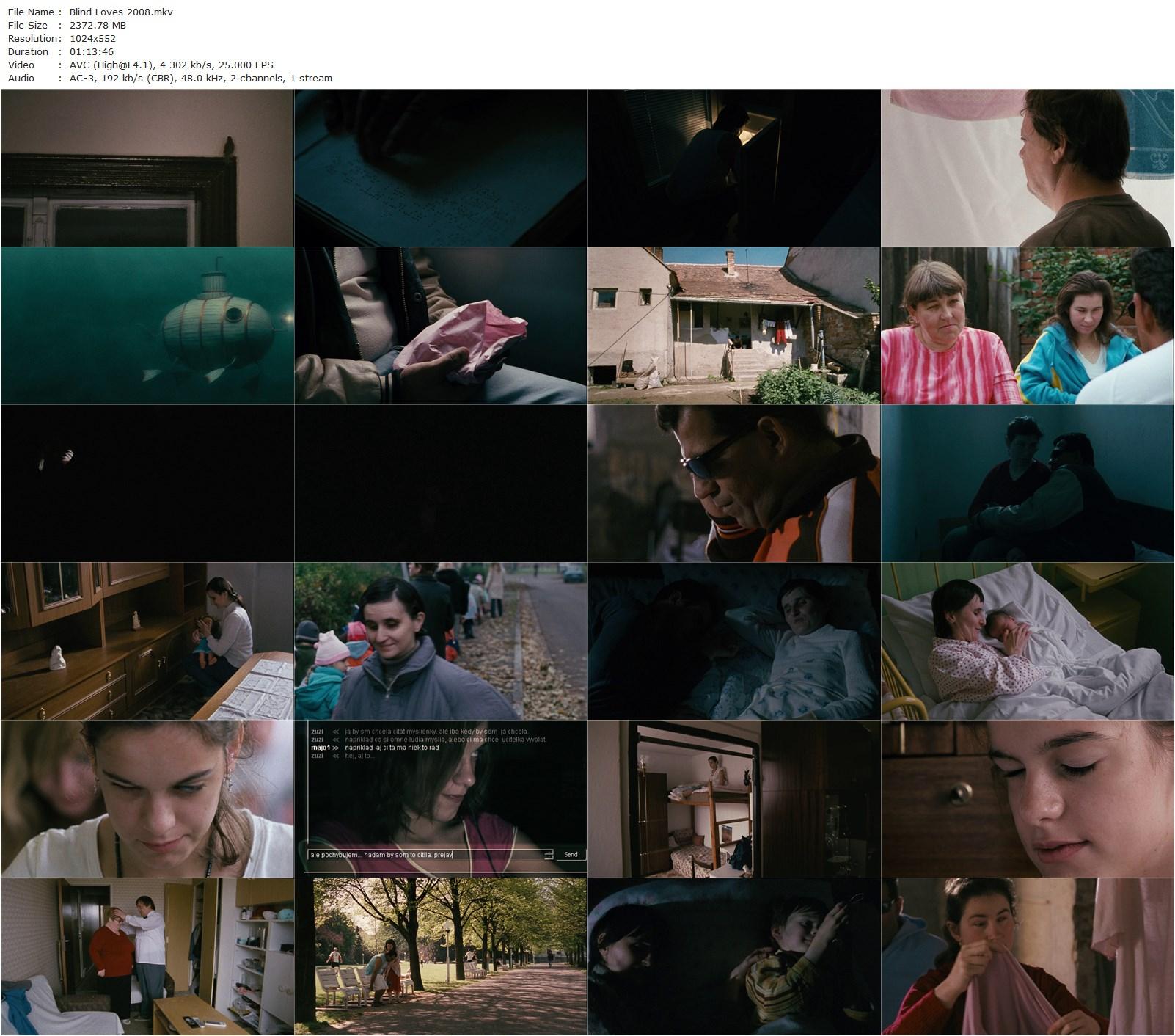 Slepé lásky / Blind Loves (2008) Juraj Lehotsky-poster