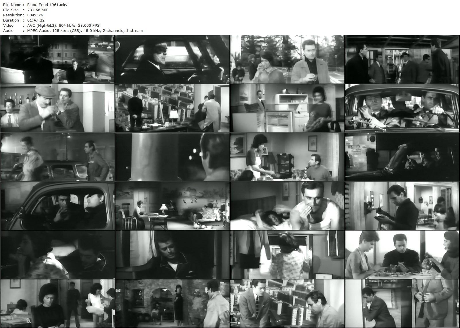 Blood Feud AKA Il sicario (1961) Damiano Damiani, Belinda Lee, Sylva Koscina, Sergio Fantoni-poster