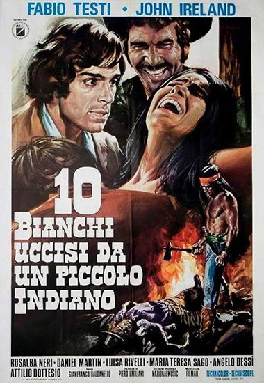 Blood River / Dieci bianchi uccisi da un piccolo indiano (1974) Gianfranco Baldanello, Fabio Testi, John Ireland, Rosalba Neri