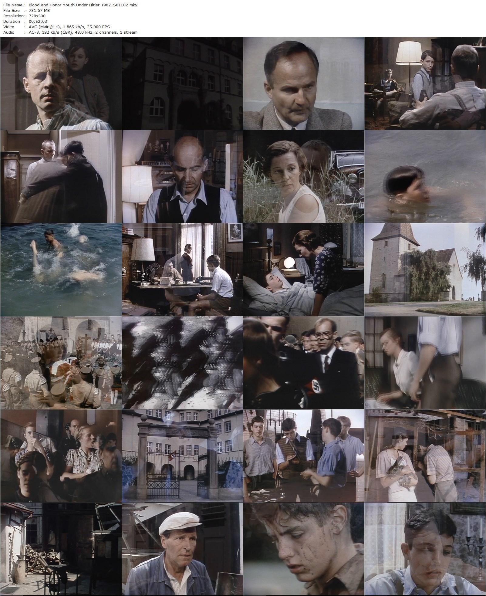 Blood and Honor: Youth Under Hitler AKA Blut und Ehre: Jugend unter Hitler (1982) Bernd Fischerauer, Marlies Engel, Rolf Becker, Leslie Malton-poster