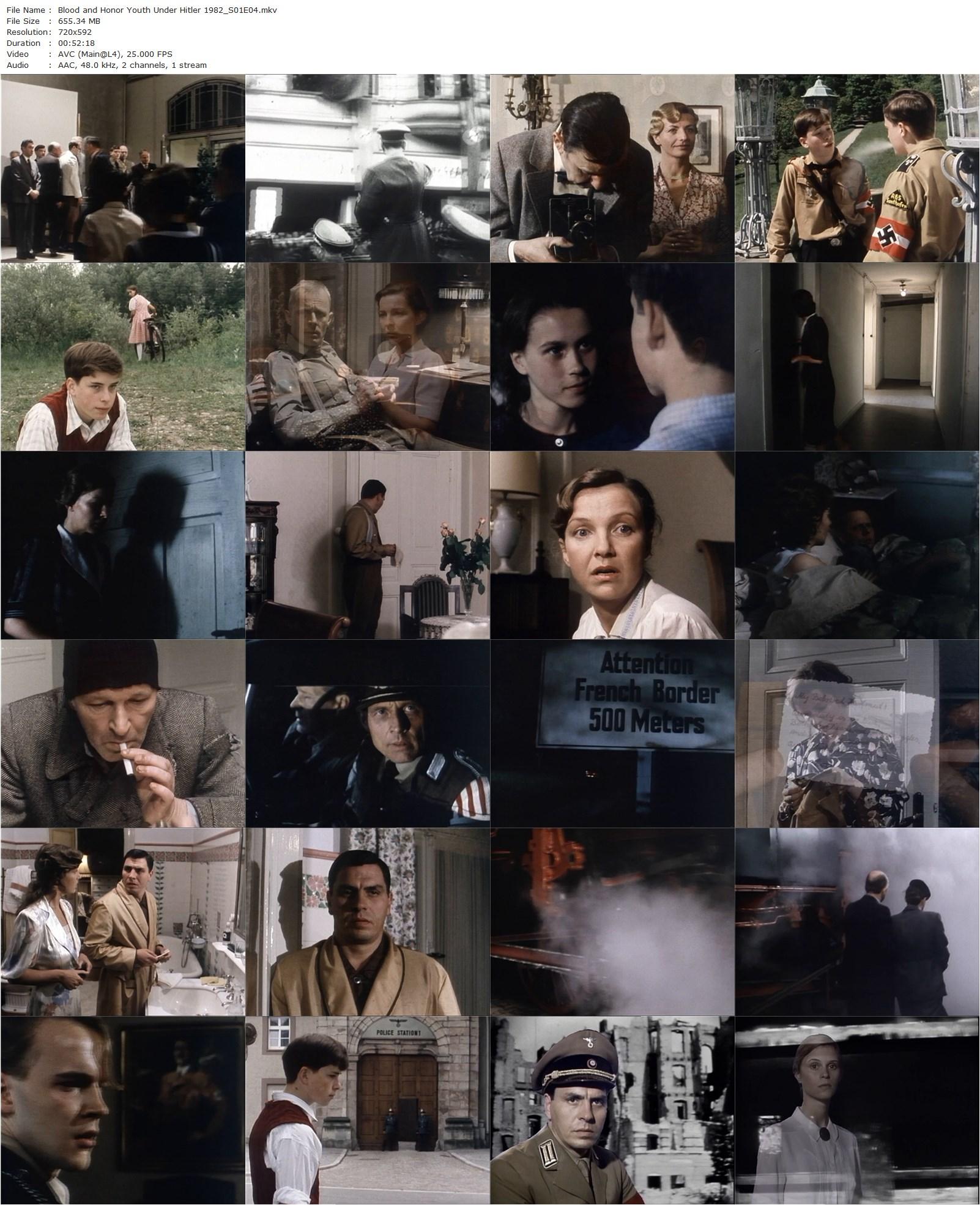 Blood and Honor: Youth Under Hitler AKA Blut und Ehre: Jugend unter Hitler (1982) Bernd Fischerauer, Marlies Engel, Rolf Becker, Leslie Malton-poster