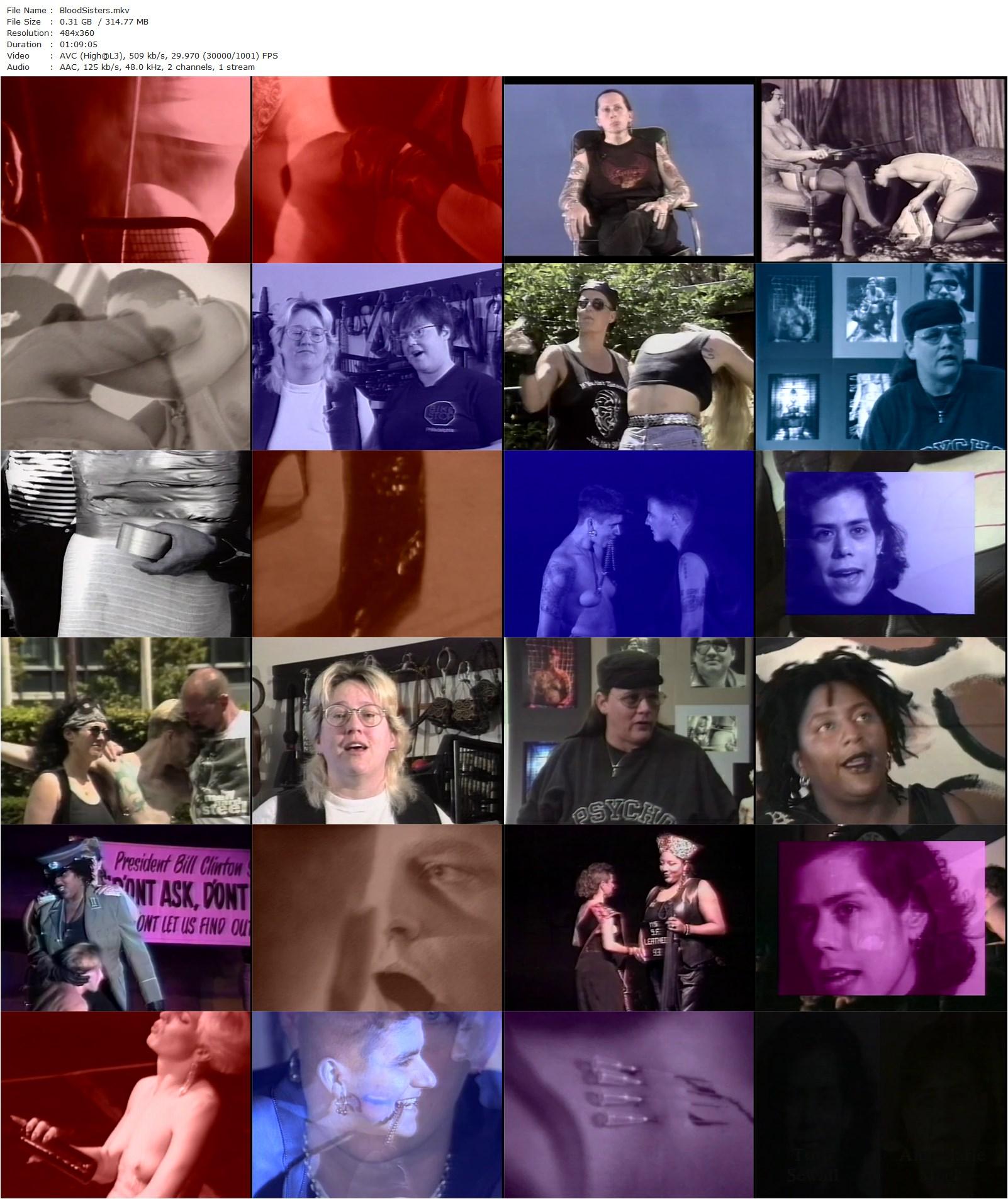 BloodSisters (1995) Michelle Handelman, Tala Brandeis, Pat Califia, J.C. Collins-poster