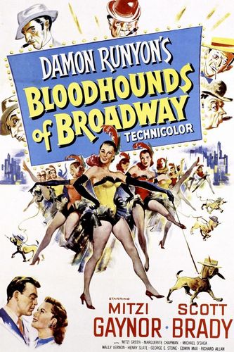 Bloodhounds of Broadway (1952) Harmon Jones, Mitzi Gaynor, Scott Brady, Mitzi Green