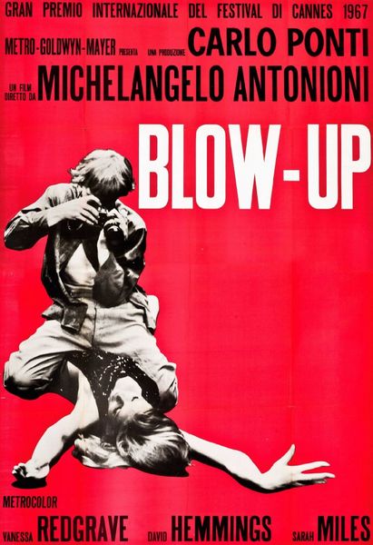 Blowup (1966) Michelangelo Antonioni, David Hemmings, Vanessa Redgrave, Sarah Miles, Drama, Mystery, Thriller