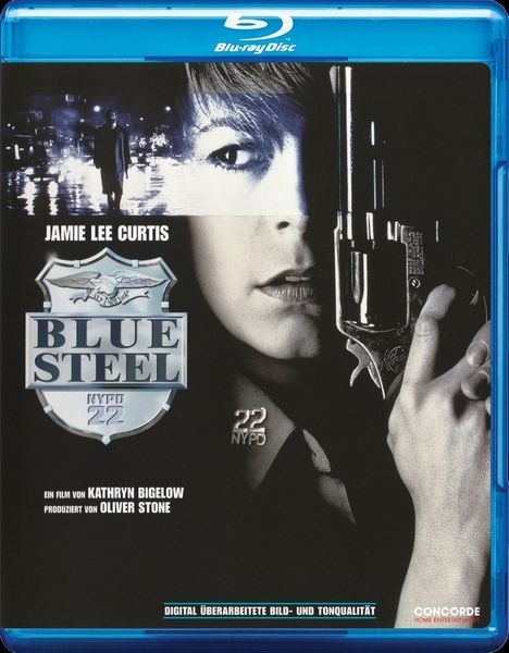 Blue Steel (1989) Kathryn Bigelow, Jamie Lee Curtis, Ron Silver, Clancy Brown