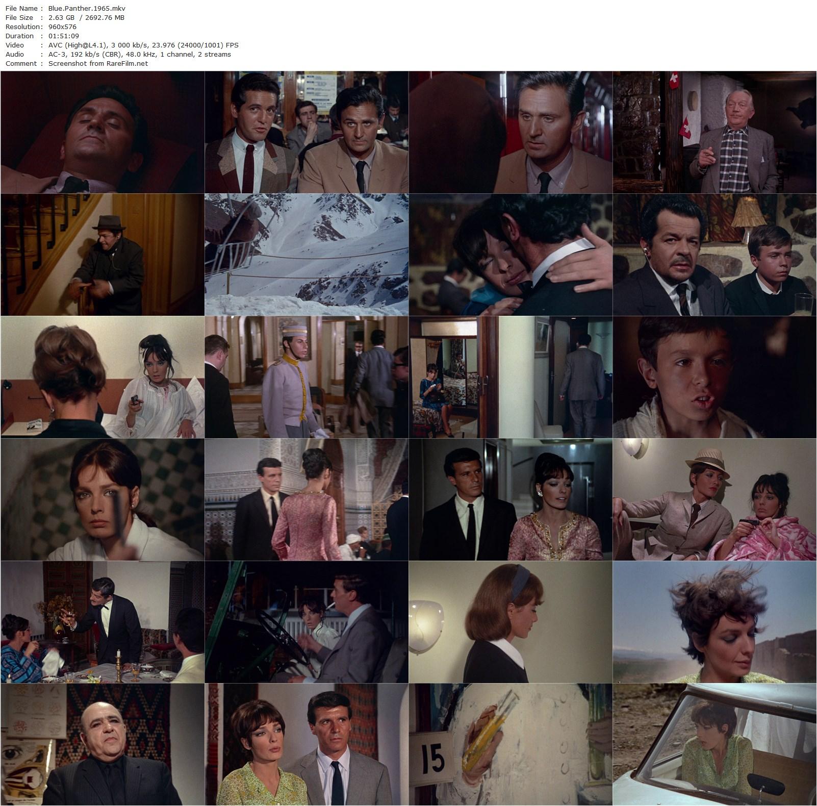 Blue Panther / Marie Chantal contre Dr. Kha (1965) Claude Chabrol, Marie Laforêt, Francisco Rabal, Serge Reggiani-poster