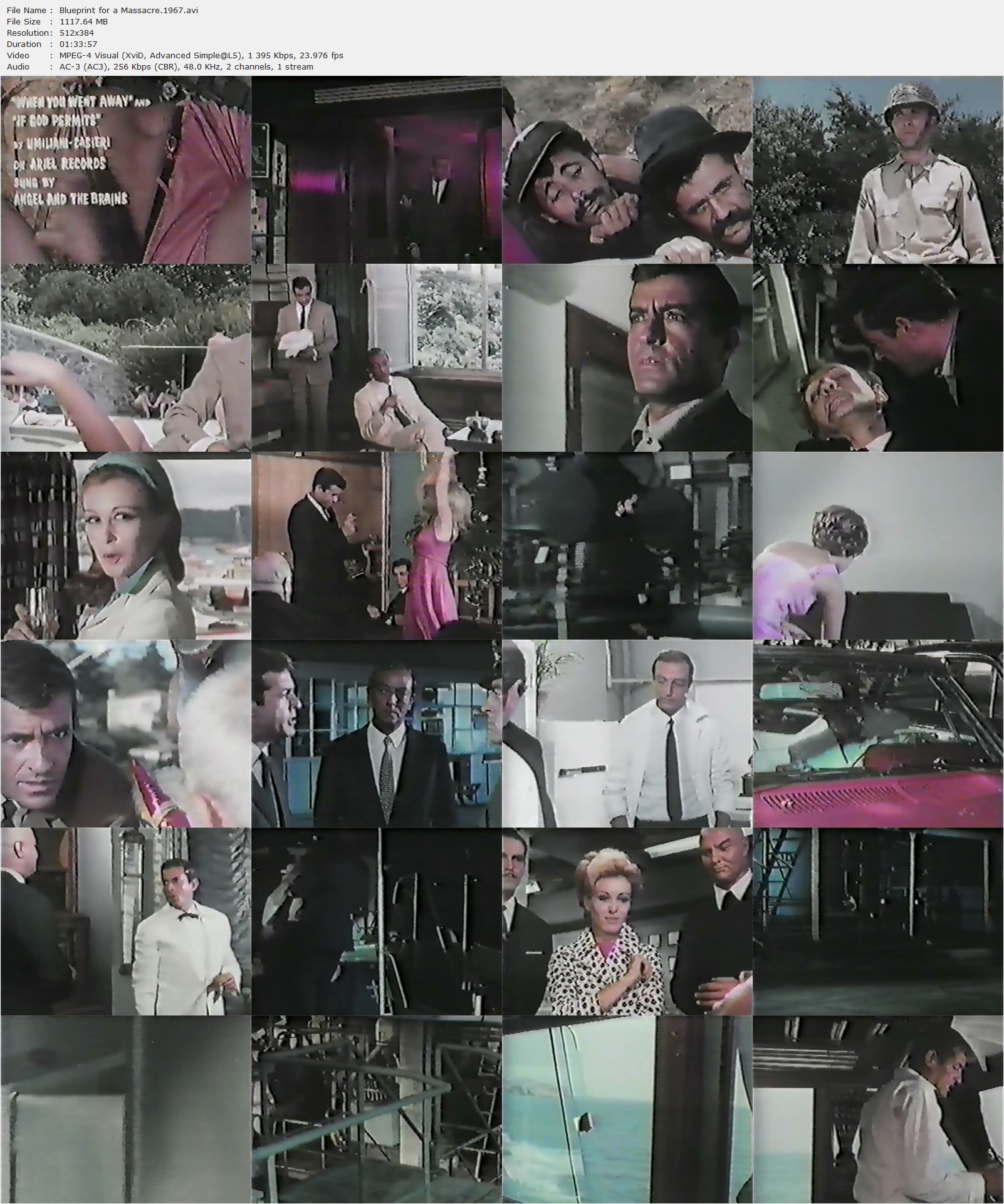 Blueprint for a Massacre AKA Tecnica per un massacro (1967) Roberto Bianchi Montero, Germán Cobos, María Mahor, Franco Ressel-poster