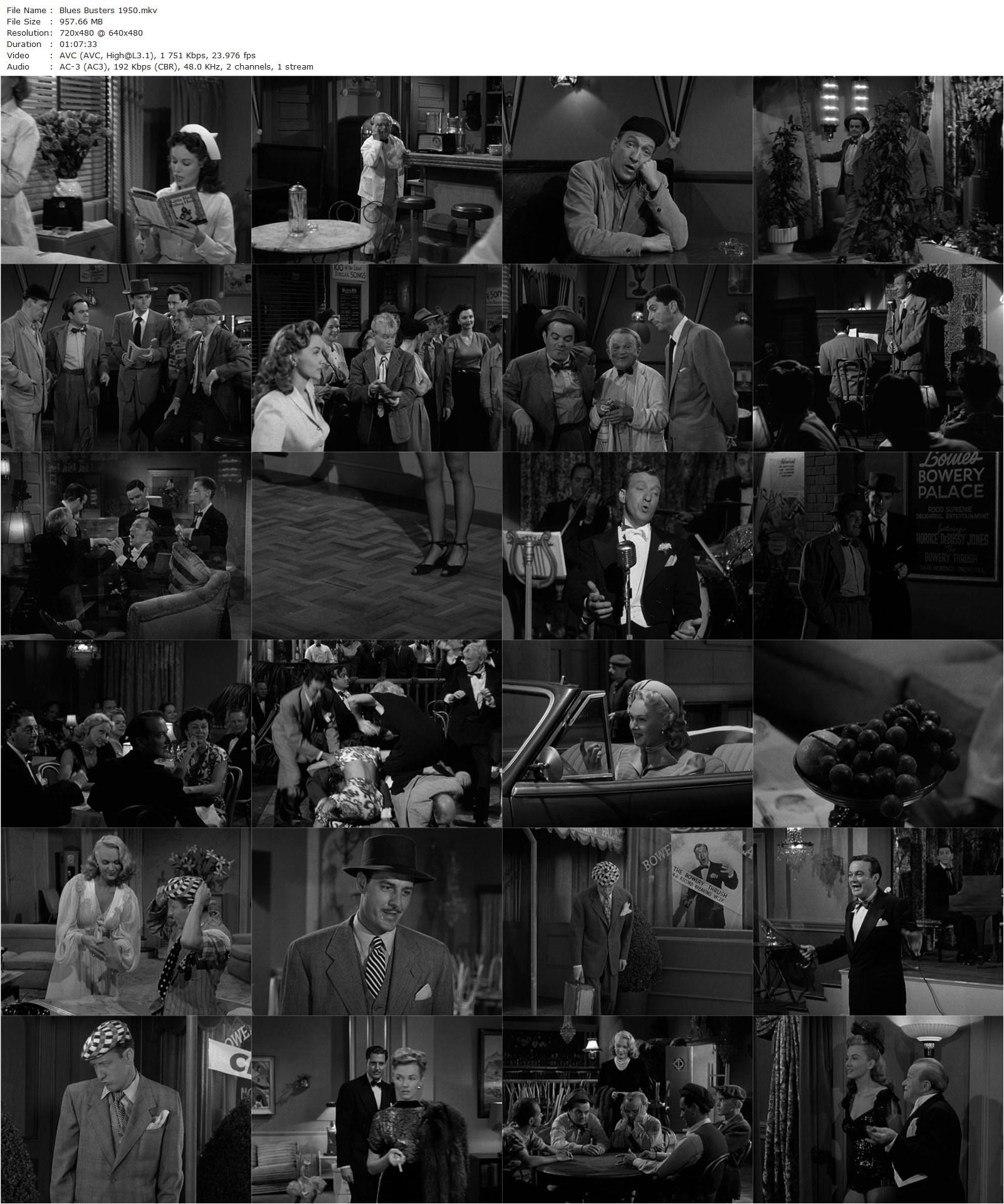 Blues Busters (1950) William Beaudine, Leo Gorcey, Huntz Hall, Adele Jergens-poster