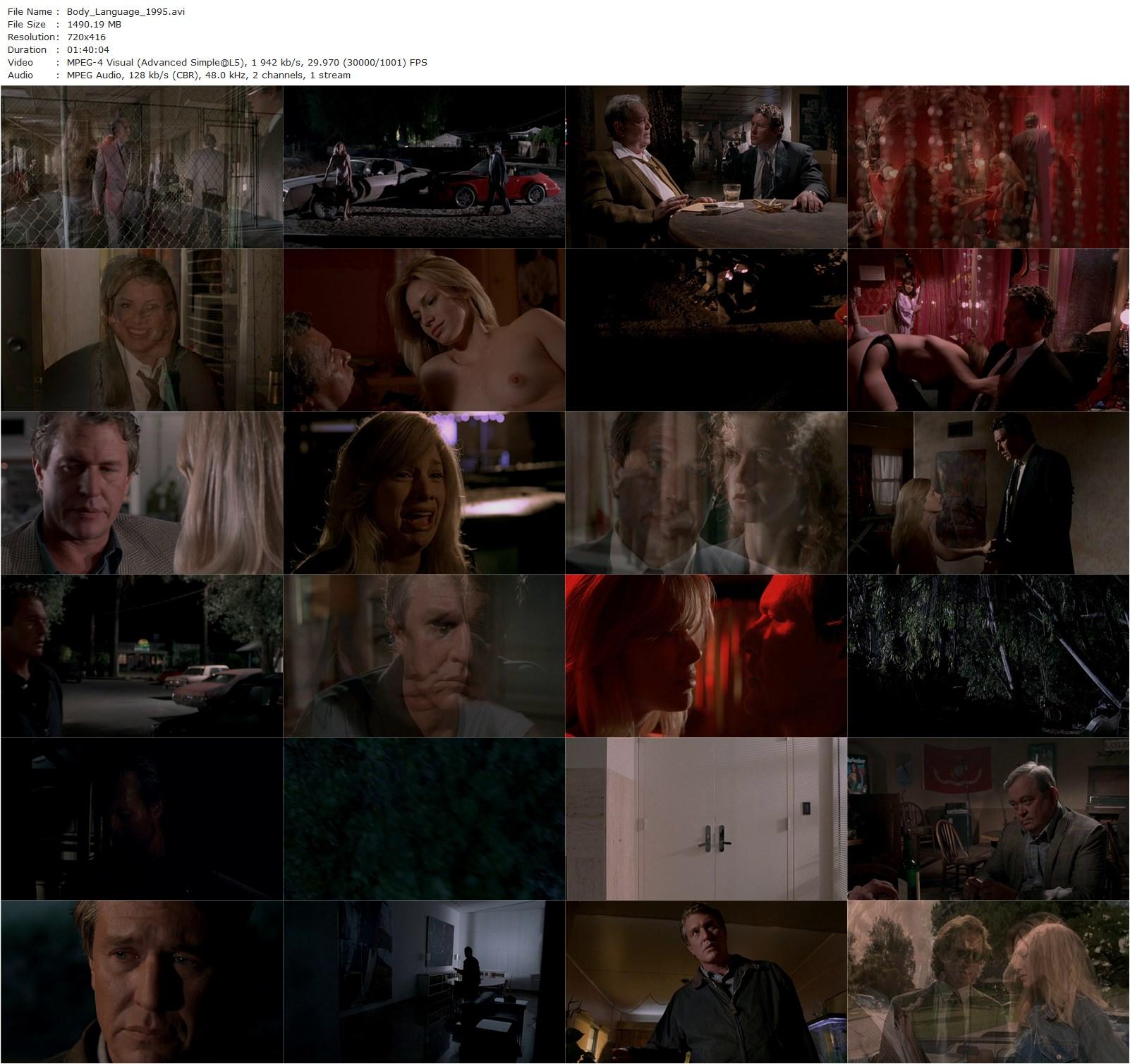 Body Language (1995) George Case, Tom Berenger, Nancy Travis, Robert Patrick-poster