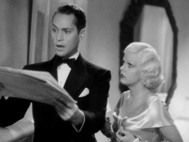 Bombshell (1933) Victor Fleming, Jean Harlow, Lee Tracy, Frank Morgan-poster