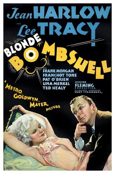 Bombshell (1933) Victor Fleming, Jean Harlow, Lee Tracy, Frank Morgan