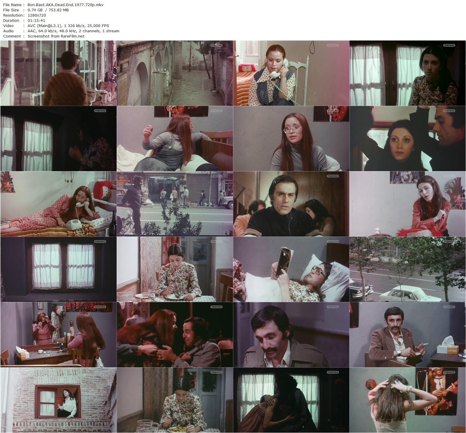 Dead End / Bon Bast (1977) Parviz Sayyad-poster