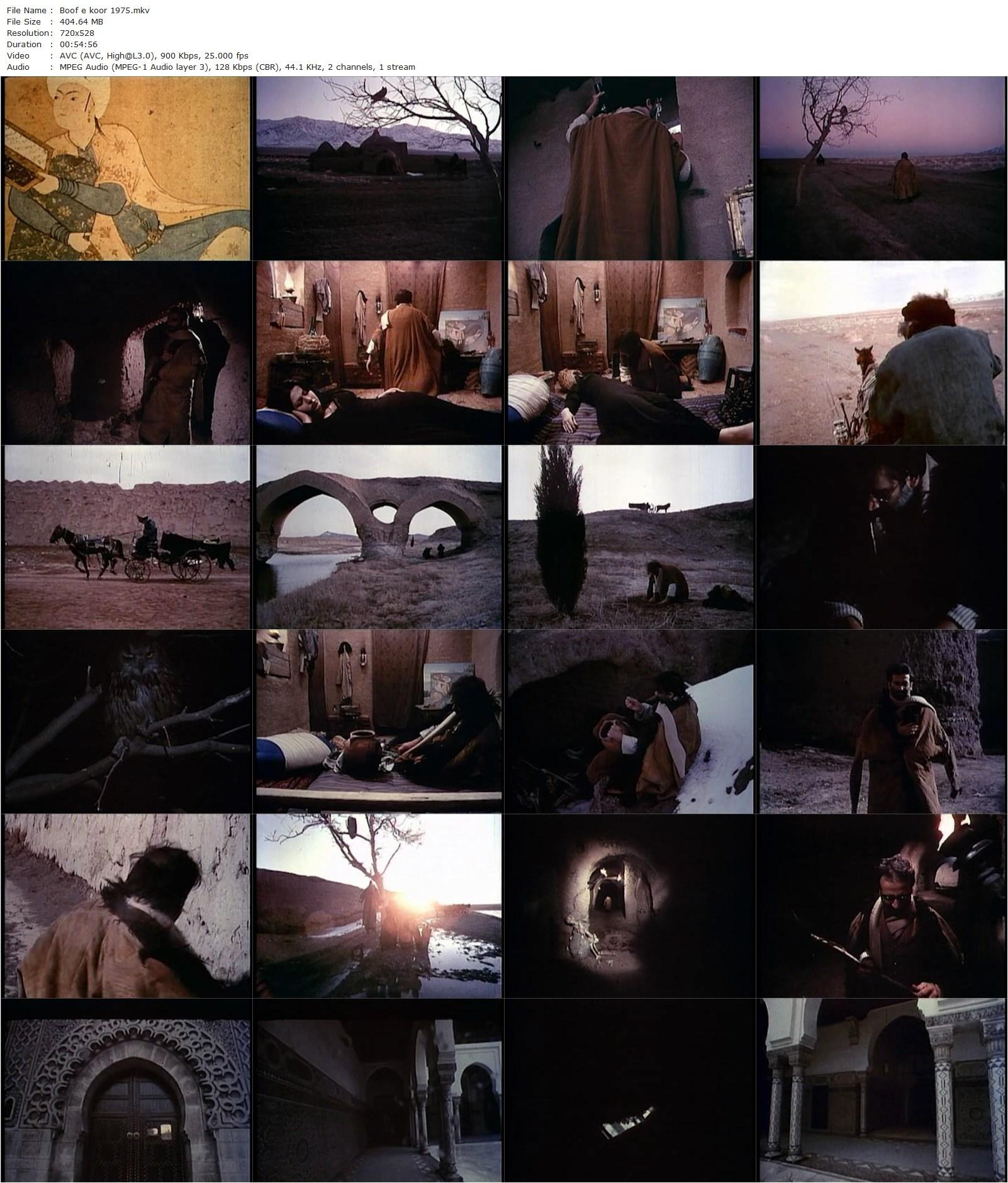 The Blind Owl (1975) Kiumars Derambakhsh, Parviz Fanizadeh, Farshid Farshood, Novin Ghiasi-poster