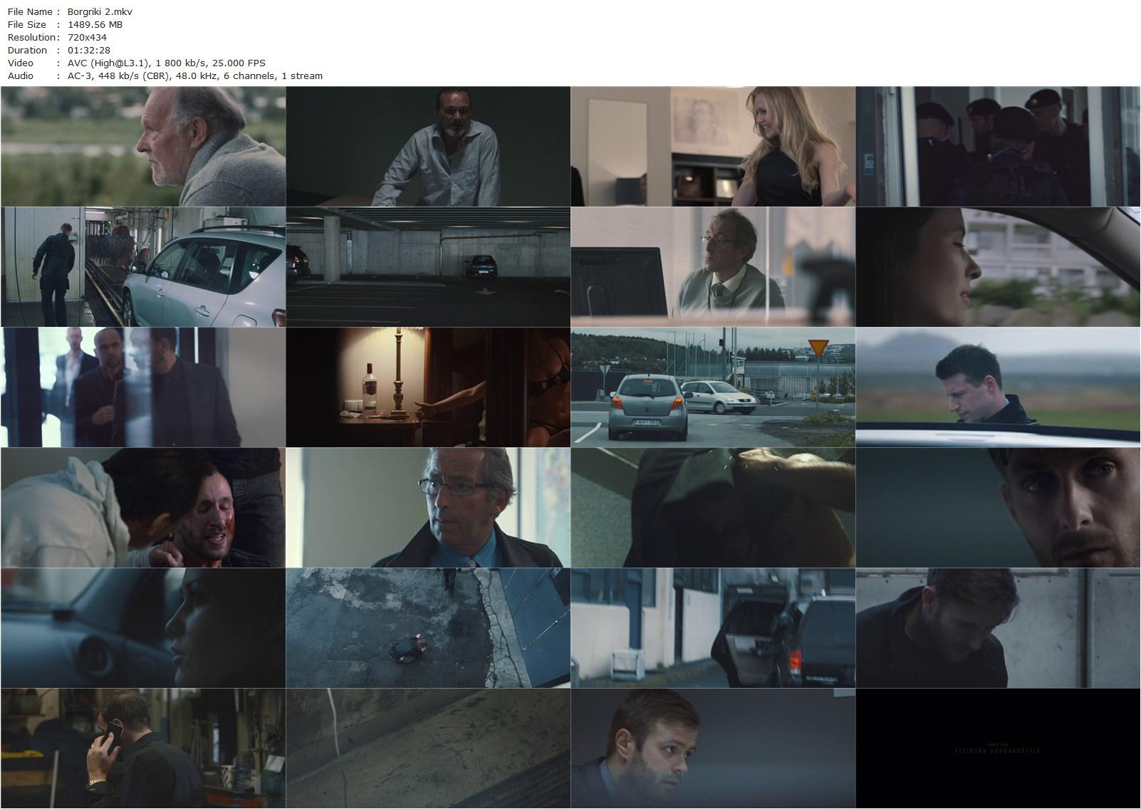 Brave Men’s Blood / Borgríki 2 (2014) Olaf de Fleur Johannesson, Darri Ingolfsson, Ágústa Eva Erlendsdóttir, Ingvar Sigurdsson-poster