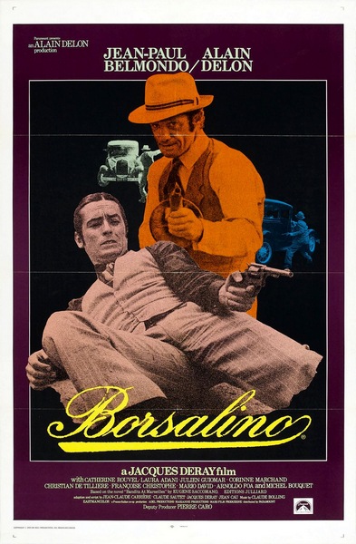 Borsalino (1970) Jacques Deray, Jean-Paul Belmondo, Alain Delon, Catherine Rouvel