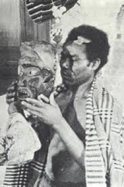 Boubou cravate (1972) by Daniel Kamwa