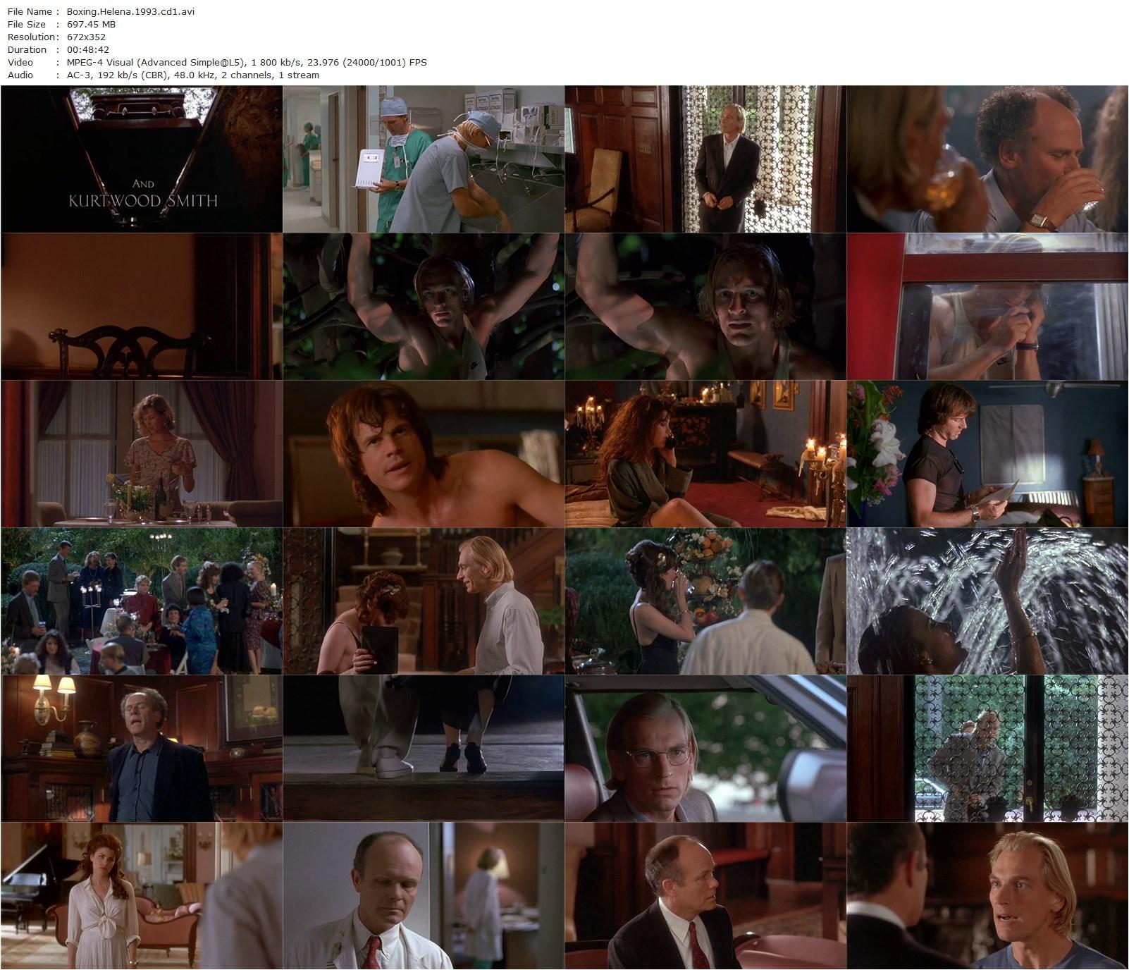 Boxing Helena (1993) Jennifer Lynch, Julian Sands, Sherilyn Fenn, Bill Paxton-poster