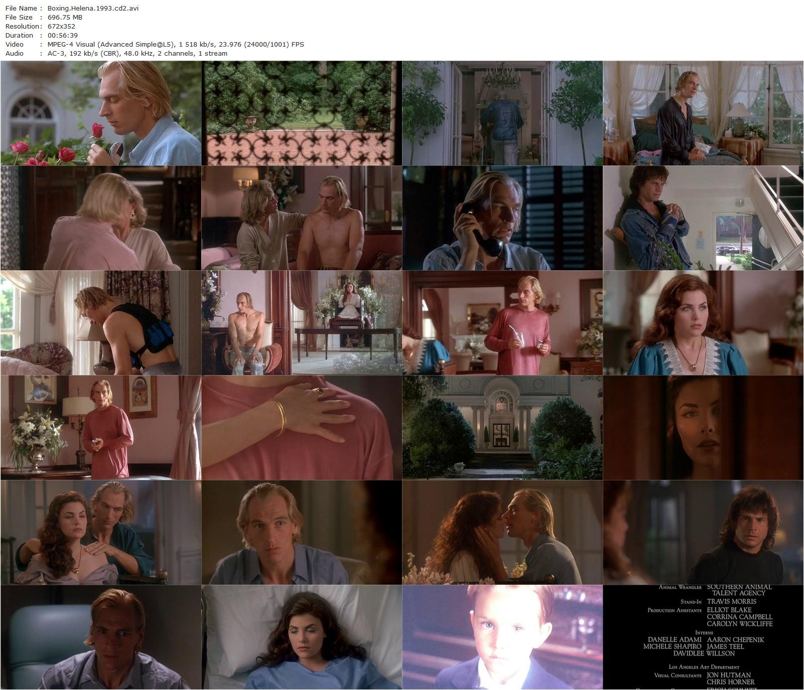 Boxing Helena (1993) Jennifer Lynch, Julian Sands, Sherilyn Fenn, Bill Paxton-poster