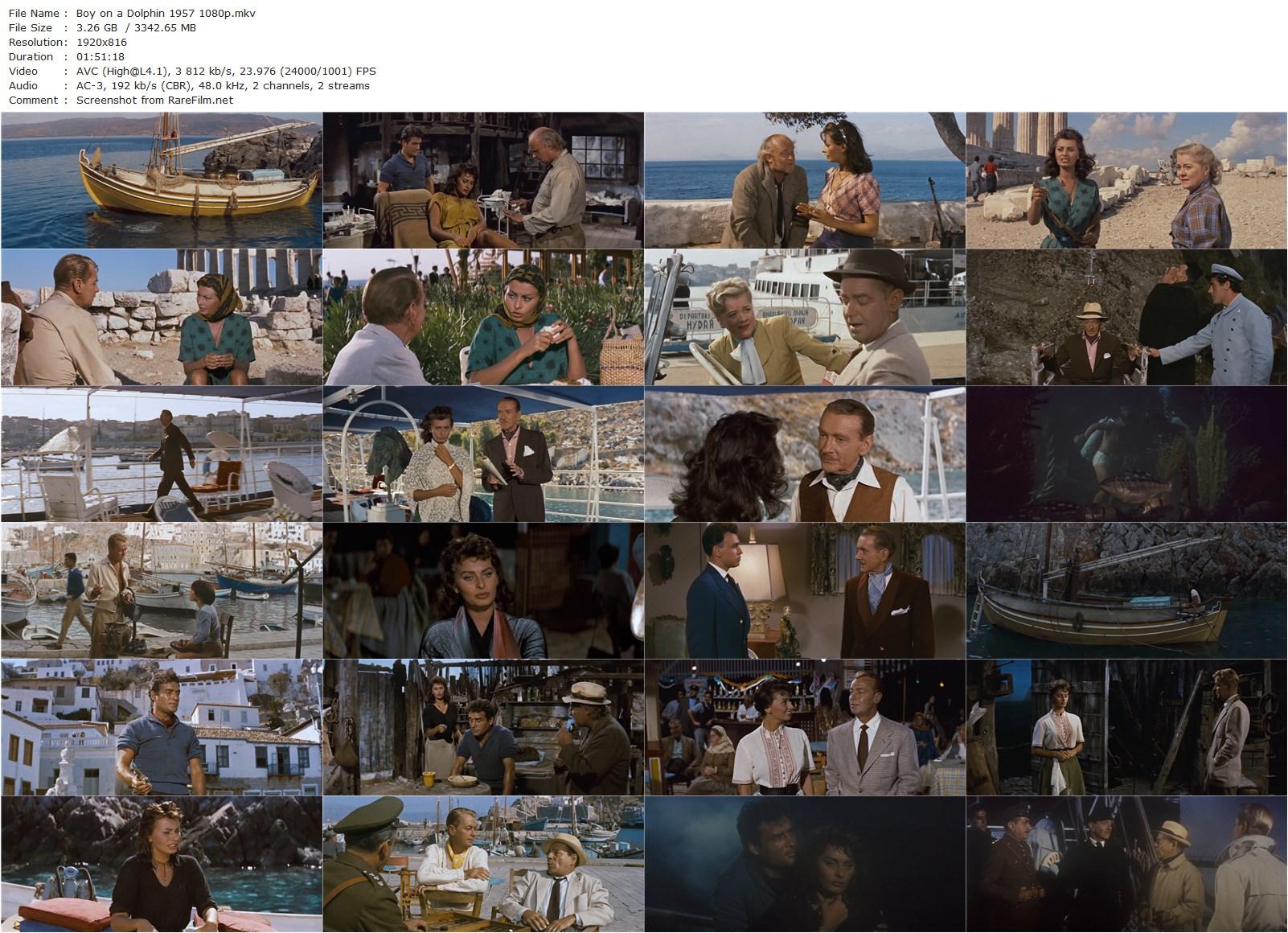 Boy on a Dolphin (1957) Jean Negulesco, Alan Ladd, Clifton Webb, Sophia Loren-poster