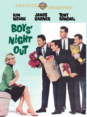 Boys’ Night Out (1962) Michael Gordon, Kim Novak, James Garner, Tony Randall