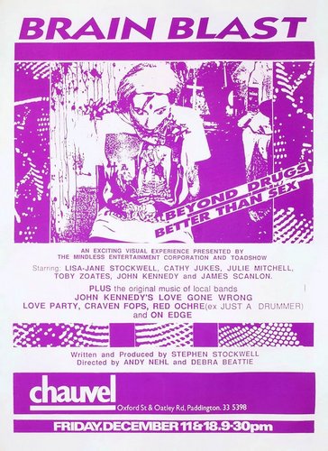 Brainblast (1987) Andy Nehl, Julie Mitchell, Cathy Jukes, Lisa-Jane Stockwell