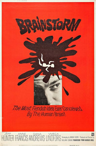 Brainstorm (1965) William Conrad, Jeffrey Hunter, Dana Andrews, Anne Francis