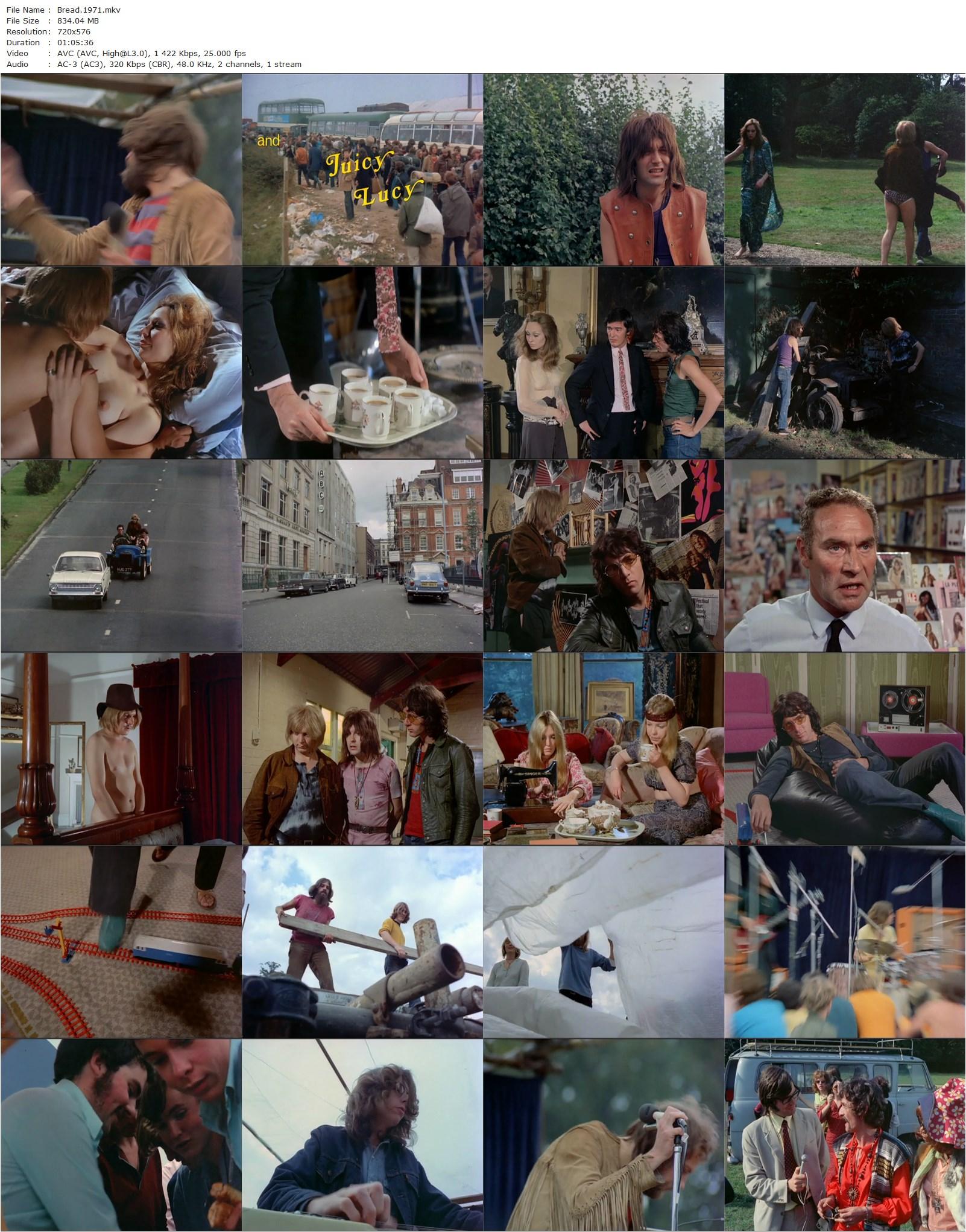 Bread (1971) Stanley A. Long, Anthony Nigel, Peter Marinker, Dick Haydon-poster