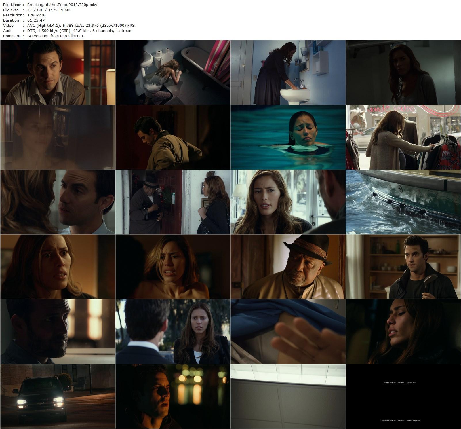 Breaking at the Edge (2013) Predrag Antonijevic, Rebecca Da Costa, Milo Ventimiglia, Andie MacDowell-poster