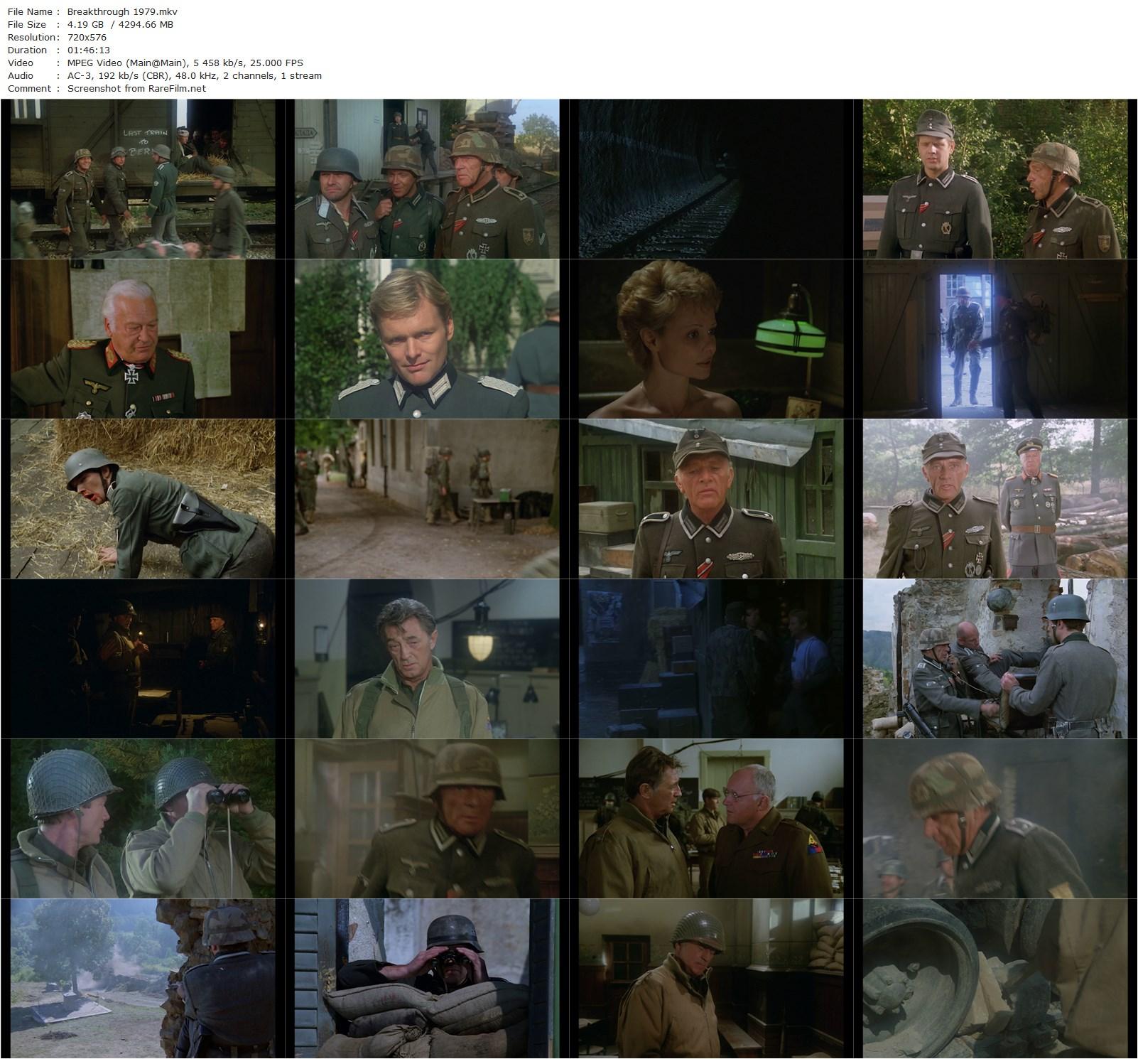 Breakthrough (1979) Andrew V. McLaglen-poster