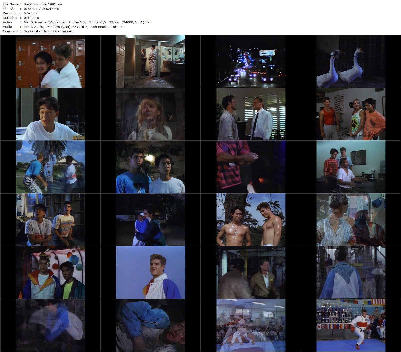 Breathing Fire (1991) Lou Kennedy, Brandon Pender, Brandon De-Wilde, Ke Huy Quan, Eddie Saavedra, Ed Neil-poster