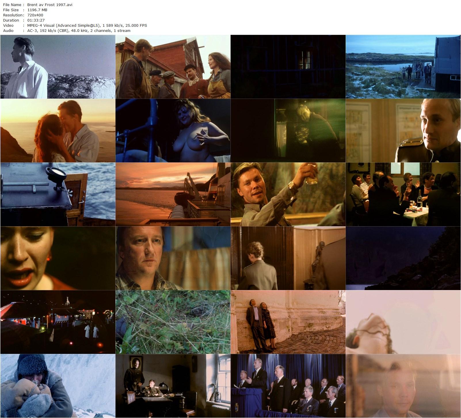 Burnt by Frost / Brent av frost (1997) Knut Erik Jensen, Stig Henrik Hoff, Bengt Altmann, Harald Andersen-poster