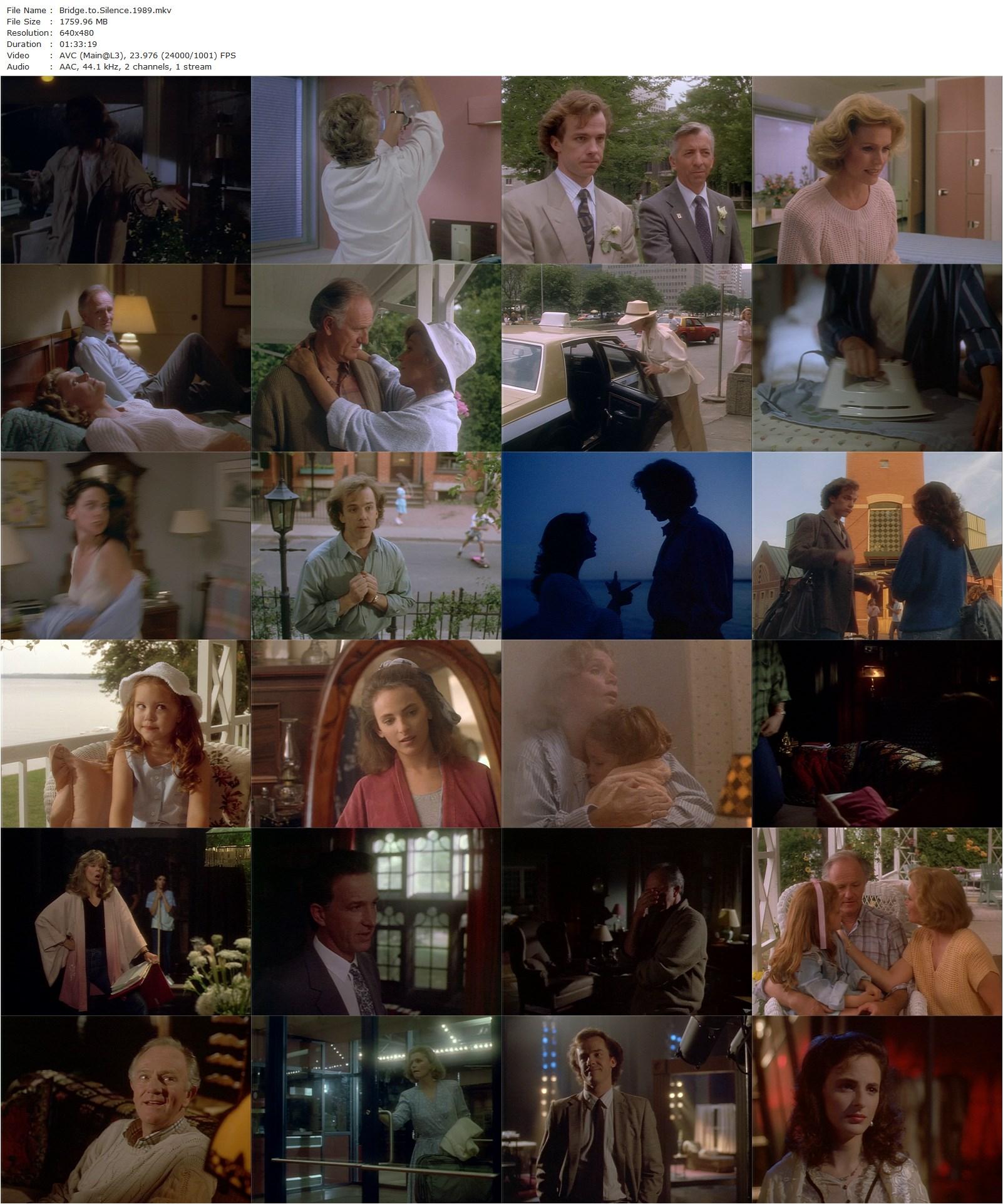 Bridge to Silence (1989) Karen Arthur, Lee Remick, Marlee Matlin, Michael O’Keefe-poster