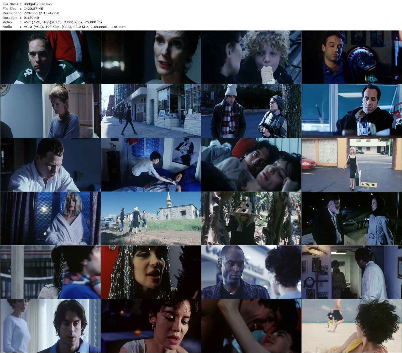 Bridget (2002) Amos Kollek, Anna Levine, David Wike, Lance Reddick-poster