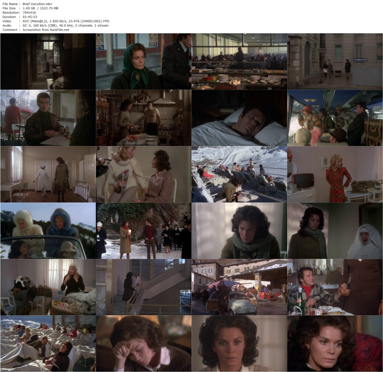 A Brief Vacation / Una breve vacanza (1973) Vittorio De Sica, Florinda Bolkan, Renato Salvatori, Daniel Quenaud-poster