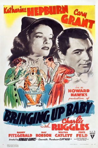 Bringing Up Baby (1938) Howard Hawks, Katharine Hepburn, Cary Grant, Charles Ruggles