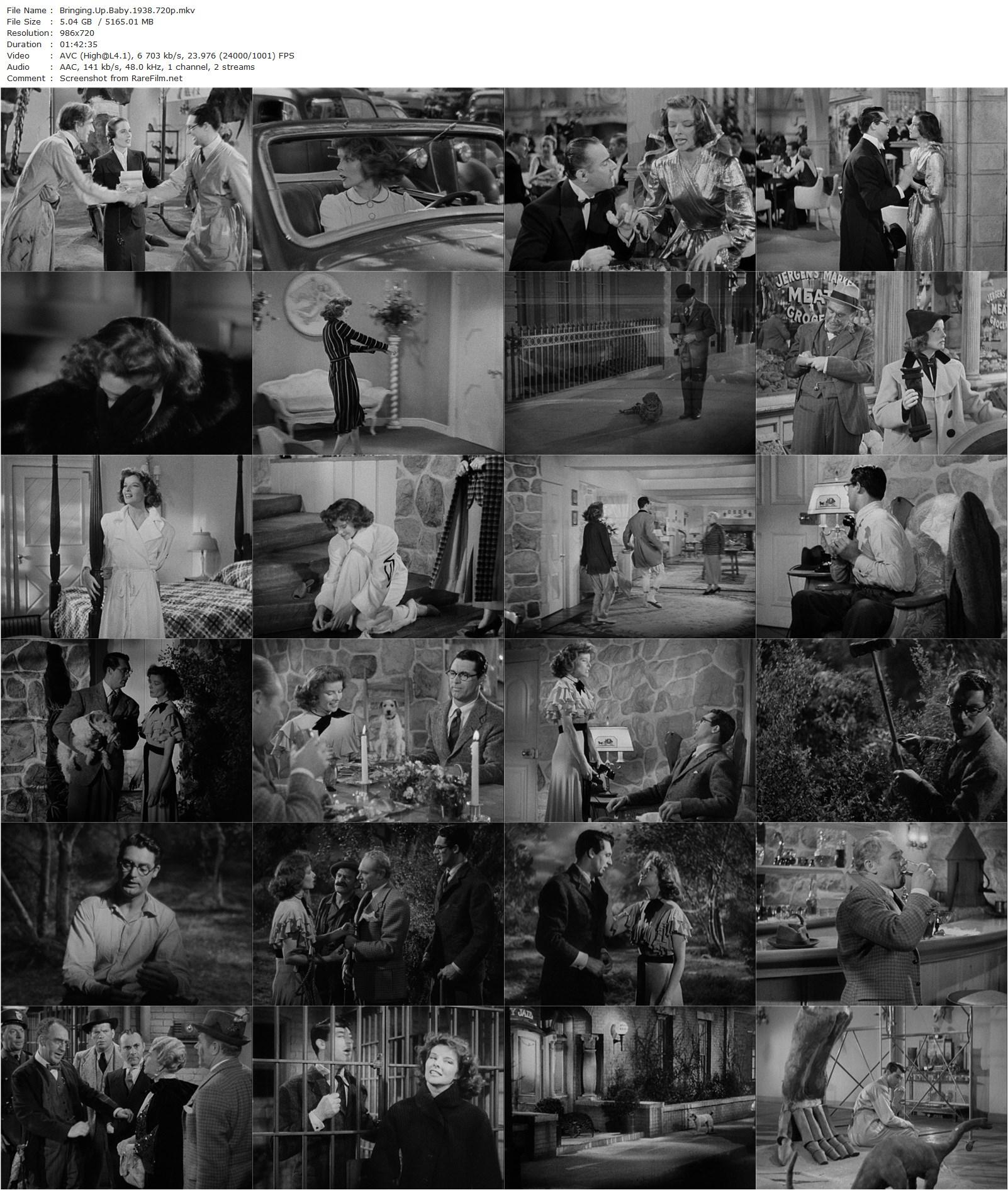 Bringing Up Baby (1938) Howard Hawks, Katharine Hepburn, Cary Grant, Charles Ruggles-poster