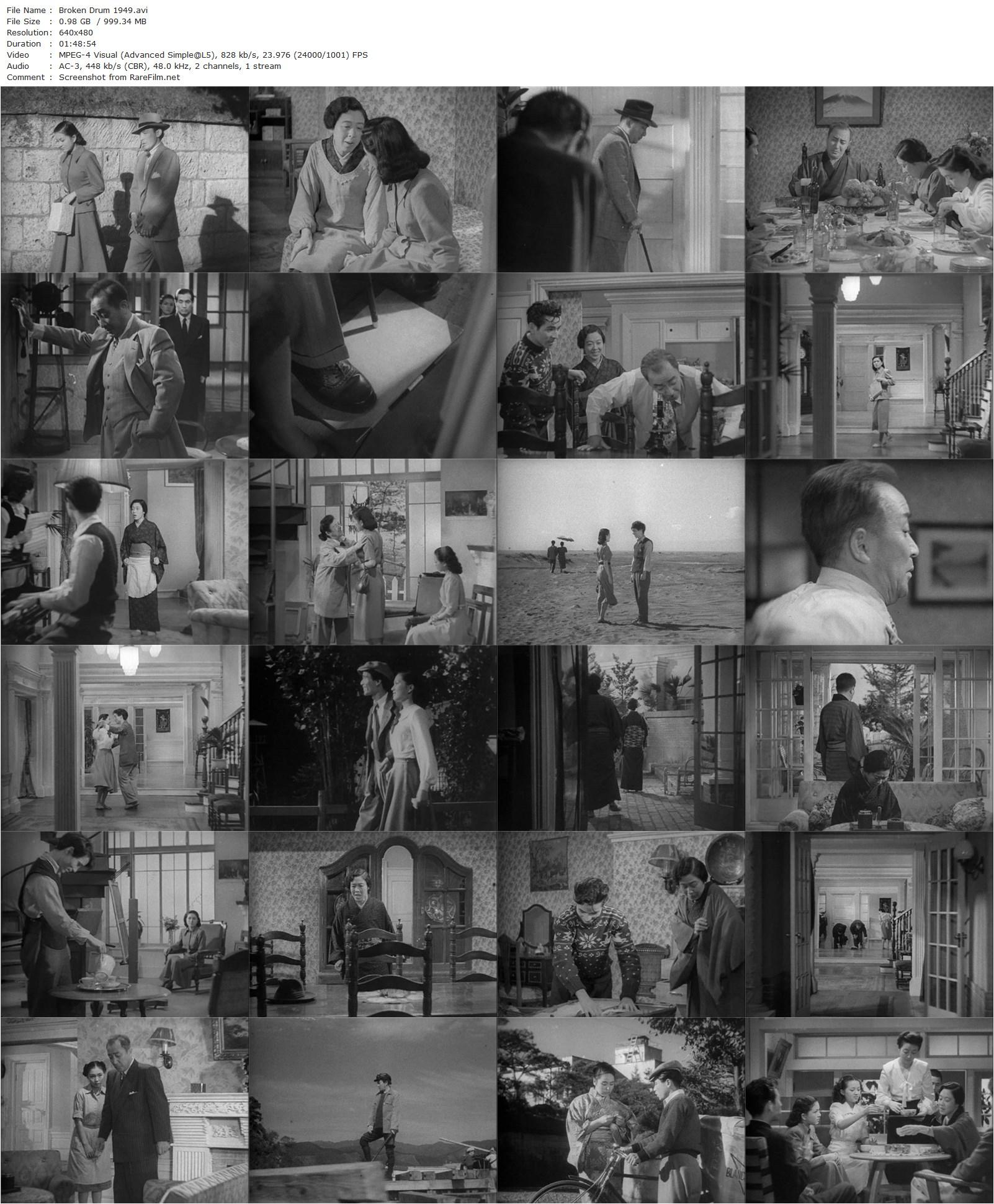 Yabure-daiko / Broken Drum (1949) Keisuke Kinoshita-poster